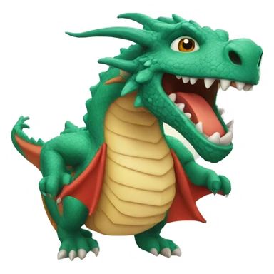 Dragon with Hype sticker