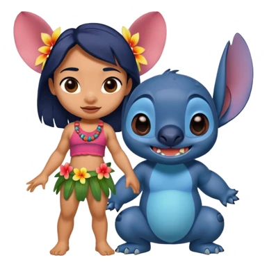Lilo and stitch sticker
