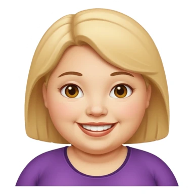 Fat short woman sticker