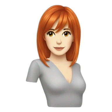 mylène farmer sticker