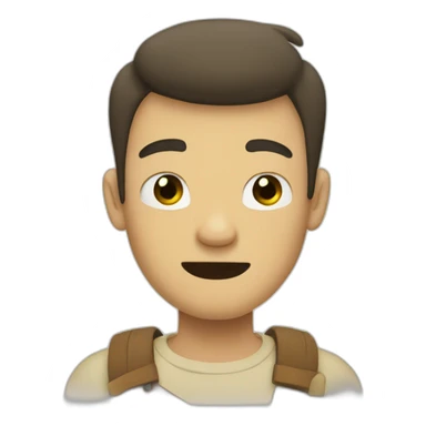 Finn from adventure time sticker