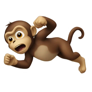 generate I show speed with a monkey on him sticker