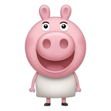 big peppa pig sticker