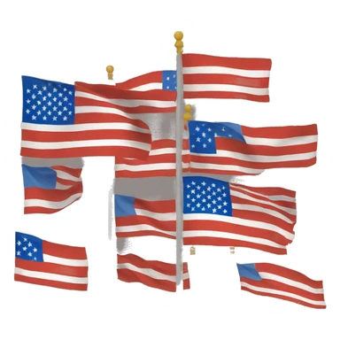 NATIONAL FLAG sticker