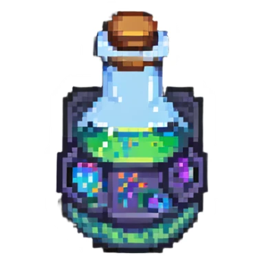 Potion bottle sticker