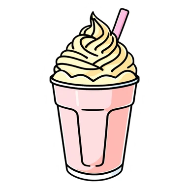 milkshake sticker