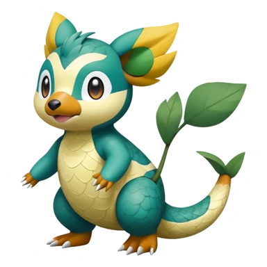 Tepig-Oshawott-Snivy-hybrid sticker