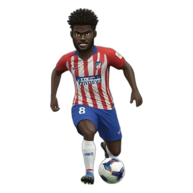 Thomas partey tackling sticker