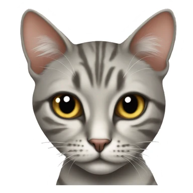 Classy feral cat sticker