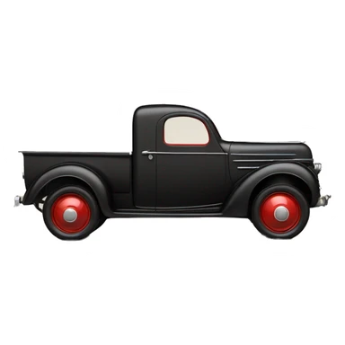 Farther Vader 1951 Jowett Bradford pickup hot rod concept  sticker