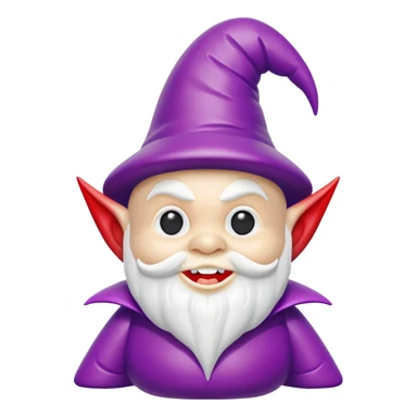   jeff koons halloween vampire gnome inflatable sticker