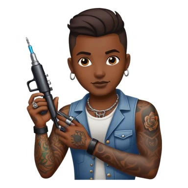 Tattoo artist sticker