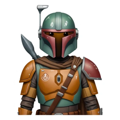 The mandalorian sticker