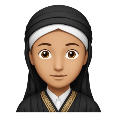 Muslim prayer sticker