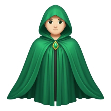   cloak of legend Emoji fantasy pixel art style sticker