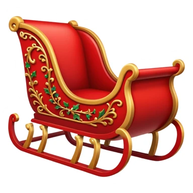 sleigh sticker