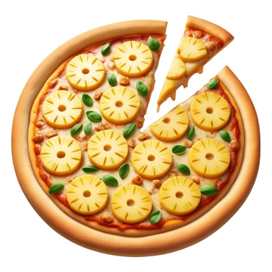 Pineapple pizza  sticker
