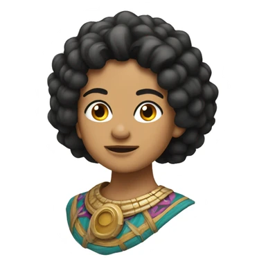 Arte maya que transmita liderazgo  sticker