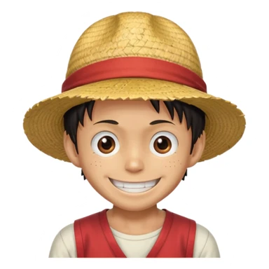 monkey d luffy sticker