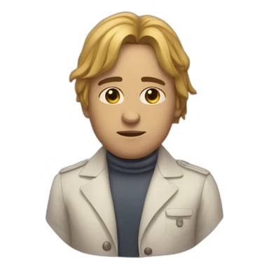 sadness of vice versa which says goodbye sticker