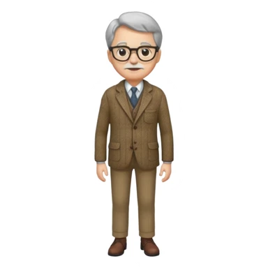 profesor cuerpo completo  sticker