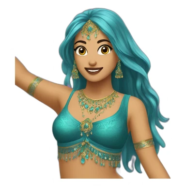 bellydance sticker