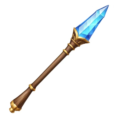 wizard's wand sticker