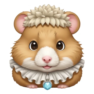rococo fancy hamster sticker