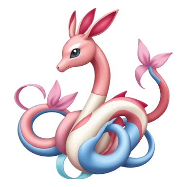 Milotic-Sylveon-Dragonair-Pokémon full body sticker