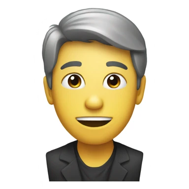 Person with party sticker