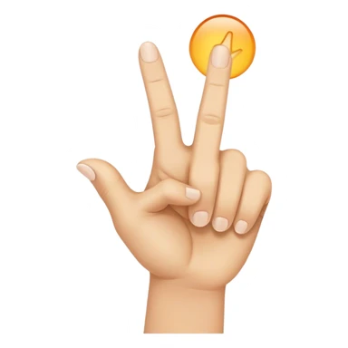 Un doigt qui pointe une direction  sticker