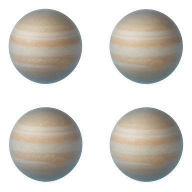Jupiter with glowing effect sticker