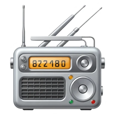 y2k radio sticker