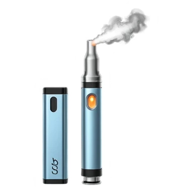 black simple Electronic cigarette sticker