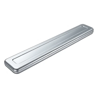 Create a silver bar that is visible in a small navigation bar for my jewellery shop website make it attractive for the navigation bar make it visible properly. Make the gold bar and silver similar or same in style sticker