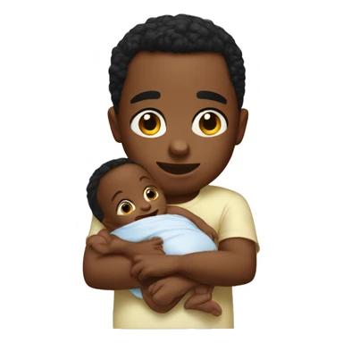 Diddy with babies sticker