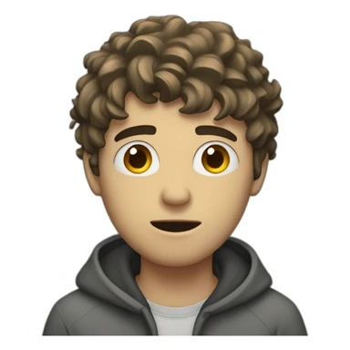 guy with depression sticker