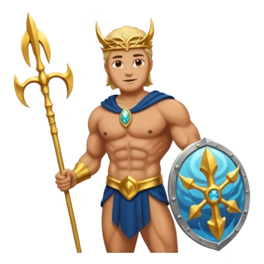 atlantis man OF THE SEA sticker