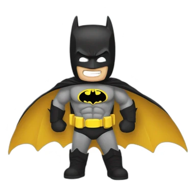 Batman dessin animé sticker