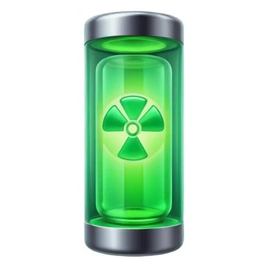 Uranium like inside a tube that we see on tiktok sticker