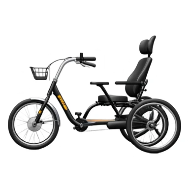 Recumbent trike sticker