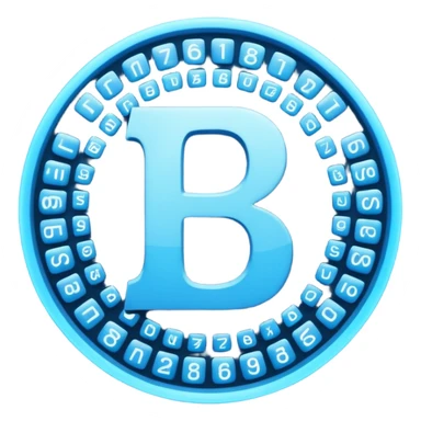  combine the π (pi) math symbol, binary code emerging from it. sticker