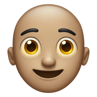 Happy person with one eye twitching sticker