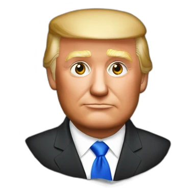 Trump at the Red square in moscow sticker