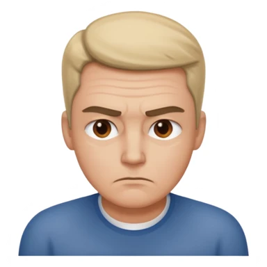 Person hesatating sticker