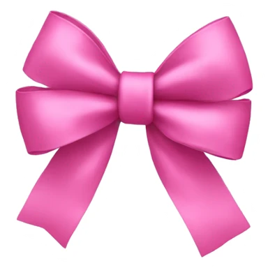 pink bow sticker
