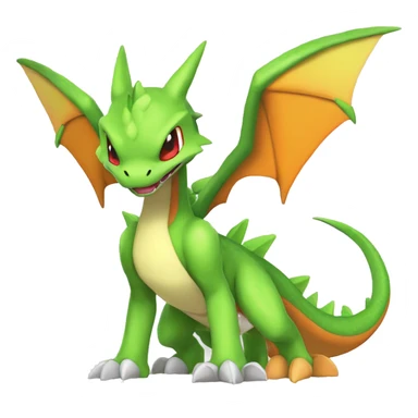 Cool Edgy Shiny Fakemon-Pokémon-Flygon-Charizard-Spyro With Full Body Detailed High Quality sticker