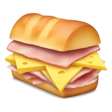 ham, cheese, pineapple sandwich sticker