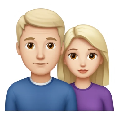 White man color Woman sticker