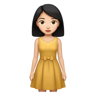 Dormir cabelo preto pele morena clara mulher sticker